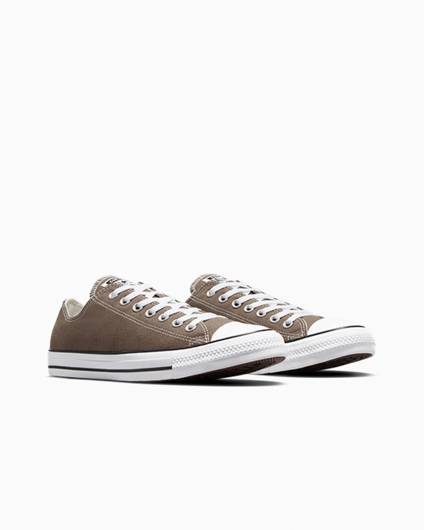 Tenis Converse Chuck Taylor All Star Classicos Cano Baixo Masculino Cinzentas Escuro | PT N0307T1